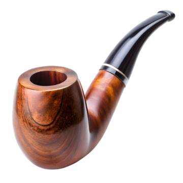 Classic Wooden Smoking Pipe